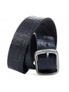 Lois men s belt in die-cut leather color