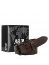 Cinturon Piel Genuina 35Mm De Mujer/Hombre Jaslen Cinturones Jaslen En Piel