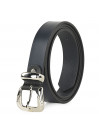 Ceinture en cuir véritable 25mm Jaslen Belts Jaslen