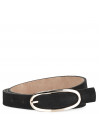 Cinto de couro genuíno 25mm Jaslen Belts Jaslen
