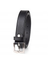 Ceinture en cuir véritable 25mm Jaslen Belts Jaslen
