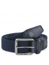 Lois men s belt in textile-leather color