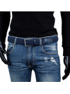 Lois men s belt in textile-leather color