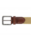 Ceinture Lois pour homme en couleur textile-cuir