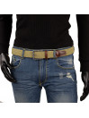Ceinture Lois pour homme en couleur textile-cuir
