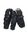 Cintura donna Lois in pelle intrecciata