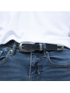 Ceinture en cuir véritable 20 mm Lois Belts