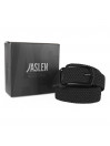 Ceinture élastique en textile/cuir 35 mm Ceintures Jaslen