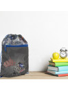 Backpack bag pursed closure. Sack with handles Skpat Belgrade