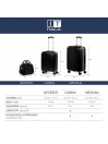Rigid/Soft Stickers Cabin Cases With A Capacity Of 40 L