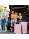 Medium Tiber Rigid Suitcases With L-Capacity