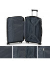 Medium Suitcase Sarajevo Rigid/Soft With Capacity Of L