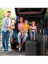 Set Of 2/3 Suitcases (Cabin, Medium And Large) Sarajevo Rigid/Soft With Capacity Of L