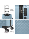 Valigie Rigide Medium Diamond Con Capacità L