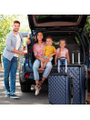 Set Of 2/3 Suitcases (Cabin, Medium And Large) Diamond Rigid With Capacity Of L
