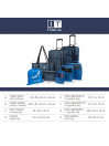 Ensemble De Bagages 8Pz Modèle Solite Itaca Solite