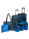 Conjunto De Bagagem 8Pz Modelo Solite Itaca Solite