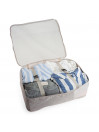 9Pc Borse organizer donna/uomo Tempo Serie Tempo in poliestere
