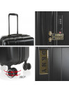 Malas médias Dkny-413 City Block rígidas com capacidade de 68 L
