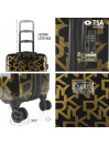 Valigie medie Dkny-626D Deco Signature rigide con capacità di 69 L