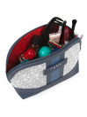 -636 Toiletry Bag Pack 2 Units Ss Dkny -636 Signature Stripe