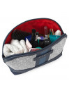 -636 Toiletry Bag Pack 2 Units Ss Dkny -636 Signature Stripe