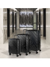 Set di 2/3 valigie (Cabina, Media e Grande) Dkny-911 Lateralmente cingolato rigida con capacità di 0 L