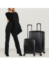 Conjunto de 2/3 malas (Cabin, Medium e Large) Dkny-911 Side Tracked Rigid com 100 L de capacidade