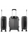 Medium Sevron Rigid Suitcases With Capacity Of 68 L