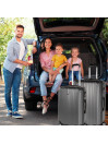 Medium Sevron Rigid Suitcases With Capacity Of 104 L