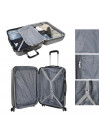 Medium Sevron Rigid Suitcases With Capacity Of 104 L