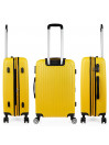 Set Di 2/3 Valigie (Cabina, Media E Grande) Sevron Rigida Con Capacità Di 104 L