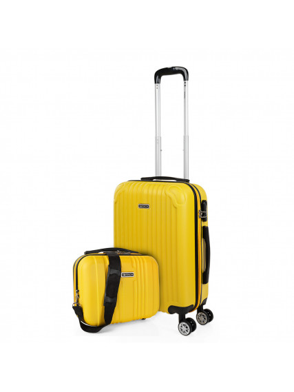 Suitcase Cabin+Toiletry Bag...