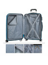 Medium Elba rigid suitcases with capacity of L
