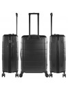 Set de 2/3 valises (Cabin, Medium et Large) en Oxford rigide d une capacité de 95 L.