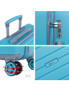 Mala média Monaco Rigid em ABS com capacidade de 69,5L com TSA
