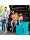 Medium luggage Moscow rigid/soft with capacity of 58 L