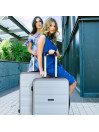 Medium Elba rigid suitcases with capacity of 99 L
