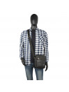 Borsa messenger Lois Haltom da uomo e da donna in ecopelle