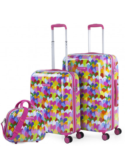 Medium suitcases Hearts...