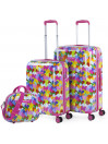 Valigie medie Hearts Colori rigidi con capacità di 60 L