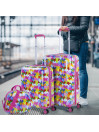 Valigie medie Hearts Colori rigidi con capacità di 60 L