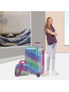 60Cm Suitcase And Toilet Bag Skpat Shine Like A Star