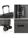 Set of 2/3 suitcases (Cabin, Medium and Large) Elba rigida with capacity of L