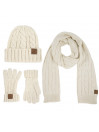 Set berretto-sciarpa-guanti Lois 615300 Cappelli, sciarpe e guanti