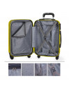 Conjunto de 2/3 malas (Cabine, Médio e Grande) Simoa rigida com capacidade de 99 L