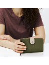 Porte-documents Lois Cleveland en cuir verni pour femmes