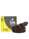 Ceinture en cuir véritable 35Mm pour hommes Lois Ceintures en cuir