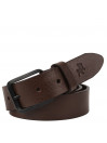 Ceinture en cuir véritable 35Mm pour hommes Lois Ceintures en cuir