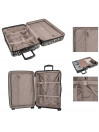 Set de 2/3 valises (Cabin, Medium et Large) Dkny-3100 Step & Repeat rigide d une capacité de L